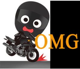 MOTO! BIKE! RACE! I LIKE motorcycle!2 sticker #7056058