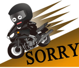 MOTO! BIKE! RACE! I LIKE motorcycle!2 sticker #7056059