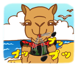 Adventure of Fennec fox ~To the sea~ sticker #7056274