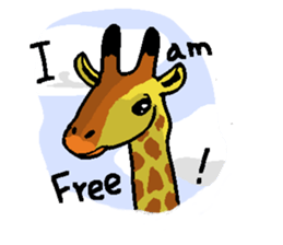 Friendly animals ! (English) sticker #7056702