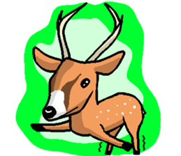 Friendly animals ! (English) sticker #7056716