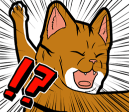 Kitan Club Japanese Cat "KUITOMERU-NYA" sticker #7057050
