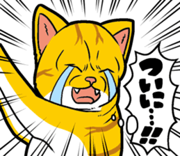 Kitan Club Japanese Cat "KUITOMERU-NYA" sticker #7057084