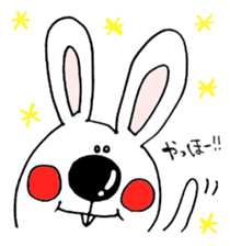 Hiroto of rabbit2 sticker #7057368