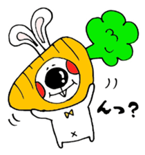 Hiroto of rabbit2 sticker #7057378
