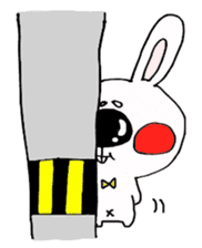 Hiroto of rabbit2 sticker #7057390