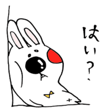 Hiroto of rabbit2 sticker #7057396