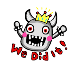 Blue Love Thing sticker #7058250