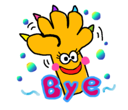 Blue Love Thing sticker #7058256