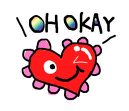 Blue Love Thing sticker #7058258