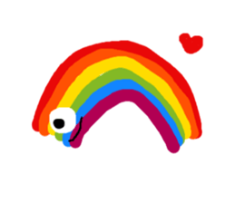 Blue Love Thing sticker #7058279