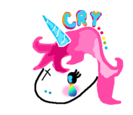 Blue Love Thing sticker #7058284