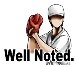 Baseball stickers. sticker #7059465