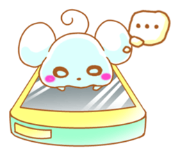 Cute little Rats. chuchu sticker #7059939