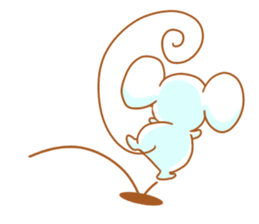 Cute little Rats. chuchu sticker #7059953