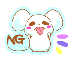 Cute little Rats. chuchu sticker #7059956