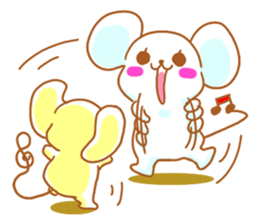 Cute little Rats. chuchu sticker #7059962