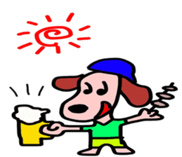 Healing of one-kun. sticker #7060459