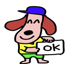 Healing of one-kun. sticker #7060474