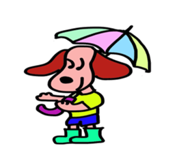 Healing of one-kun. sticker #7060477