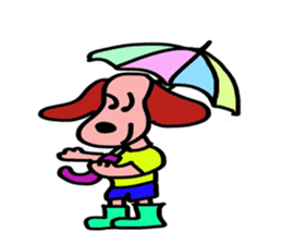 Healing of one-kun. sticker #7060477