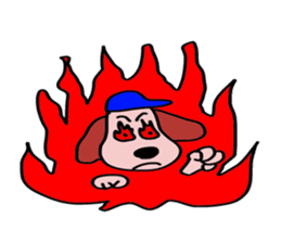 Healing of one-kun. sticker #7060479