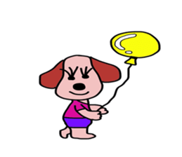 Healing of one-kun. sticker #7060480