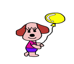 Healing of one-kun. sticker #7060480