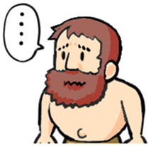 Old man of the wild sticker #7060489