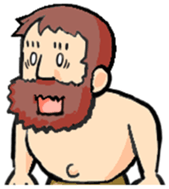 Old man of the wild sticker #7060493