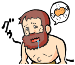 Old man of the wild sticker #7060502