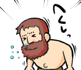 Old man of the wild sticker #7060504