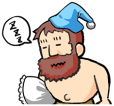 Old man of the wild sticker #7060506