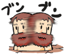 Old man of the wild sticker #7060510