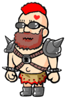 Old man of the wild sticker #7060525