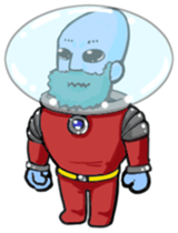 Old man of the wild sticker #7060527