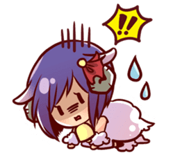 Girly Party sticker #7060569