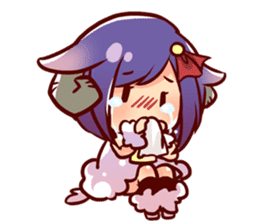 Girly Party sticker #7060570