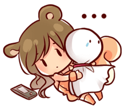 Girly Party sticker #7060575