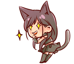 Girly Party sticker #7060576