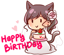 Girly Party sticker #7060579