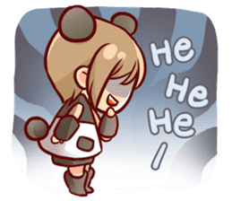 Girly Party sticker #7060580