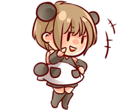 Girly Party sticker #7060583