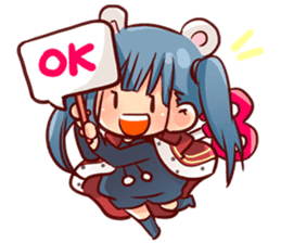 Girly Party sticker #7060584