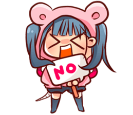 Girly Party sticker #7060585