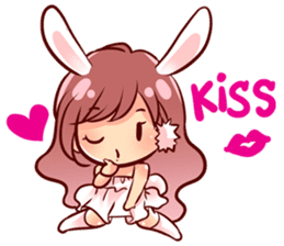 Girly Party sticker #7060589