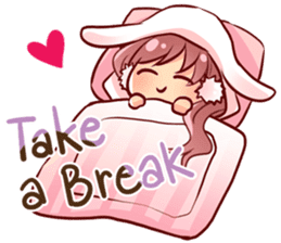 Girly Party sticker #7060590