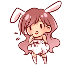 Girly Party sticker #7060591