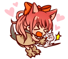 Girly Party sticker #7060593