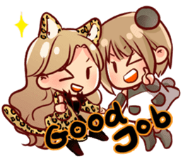 Girly Party sticker #7060604